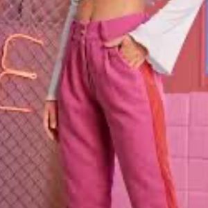 Pink corduroy pants